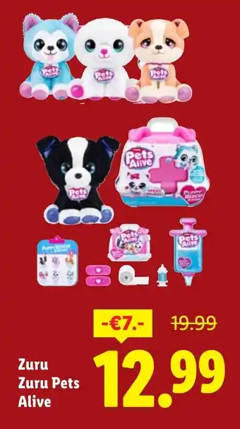 Lidl Zuru Zuru Pets Alive aanbieding