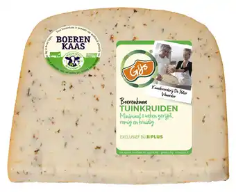 PLUS GIJS Boeren kruidenkaas 48+ stuk aanbieding