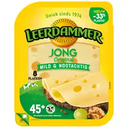 PLUS Leerdammer Jong original 45+ plakken aanbieding