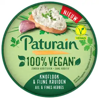 PLUS Paturain Vegan knoflook & fijne kruiden aanbieding