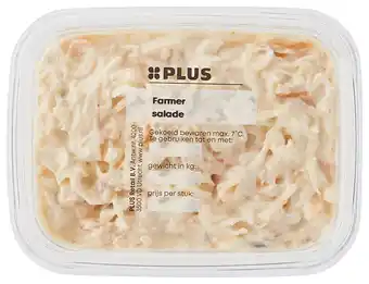PLUS PLUS Farmersalade aanbieding