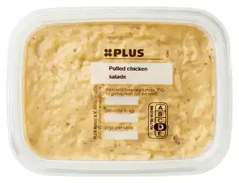 PLUS PLUS Pulled chicken salade aanbieding