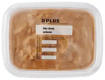 PLUS PLUS Kip-satesalade aanbieding