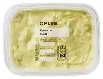 PLUS PLUS Kip-kerriesalade aanbieding