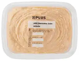 PLUS PLUS Gerookte zalmsalade aanbieding