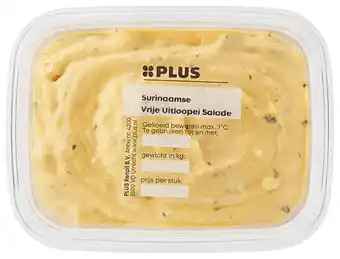 PLUS PLUS Surinaamse vrije uitloopeisalade aanbieding