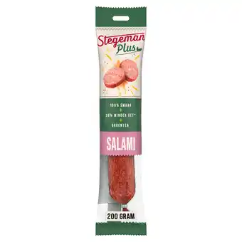 PLUS Stegeman Plus salami aanbieding