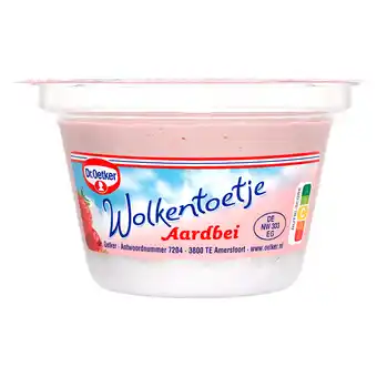 PLUS Dr. Oetker Wolkentoetje Aardbei aanbieding