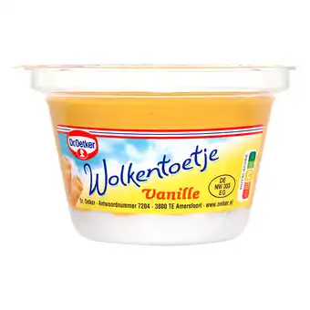 PLUS Dr. Oetker Wolkentoetje Vanille aanbieding
