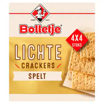 PLUS Bolletje Lichte crackers spelt aanbieding