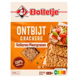 PLUS Bolletje Ontbijtcrackers volkoren meergranen aanbieding