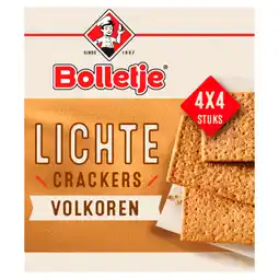 PLUS Bolletje Lichte crackers volkoren aanbieding