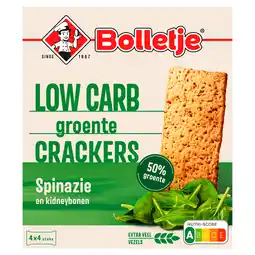 PLUS Bolletje Groentecrackers Spinazie aanbieding
