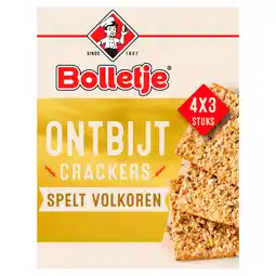 PLUS Bolletje Ontbijtcrackers spelt volkoren aanbieding