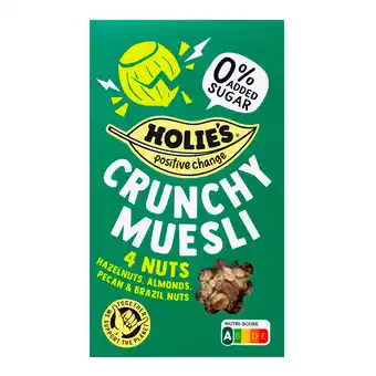 PLUS Holie's Crunchy Muesli 4 Nuts aanbieding