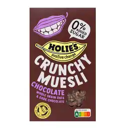 PLUS Holie's Crunchy Muesli Chocolate aanbieding