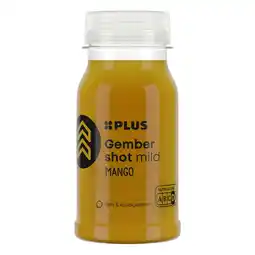 PLUS PLUS Vers shot gember mango (mild) aanbieding