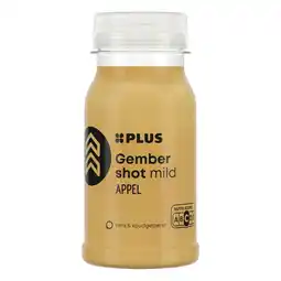 PLUS PLUS Vers shot gember appel (mild) aanbieding