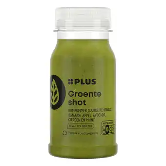 PLUS PLUS Vers groenteshot komkommer courgette aanbieding