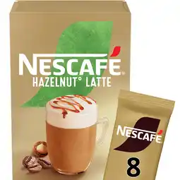 PLUS Nescafe Latte Hazelnut Oploskoffie aanbieding