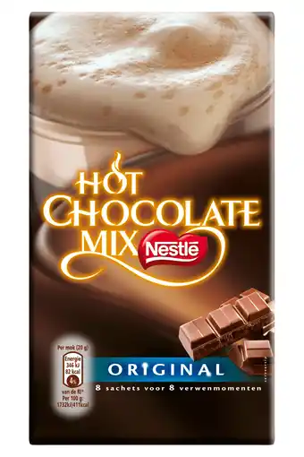 PLUS Nestlé Hot chocolate mix original aanbieding