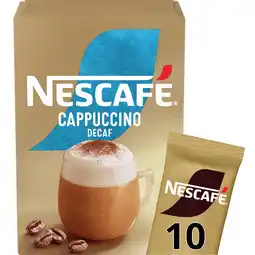PLUS Nescafe Cappuccino gold decaf Oploskoffie aanbieding