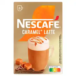 PLUS Nescafe Latte Caramel Oploskoffie aanbieding