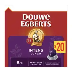 PLUS Douwe Egberts Lungo intens koffiecups voordeelpak aanbieding