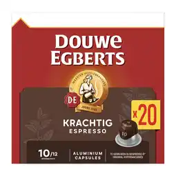 PLUS Douwe Egberts Krachtig voordeelpak koffiecups aanbieding