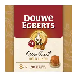 PLUS Douwe Egberts Excellent gold capsules aanbieding