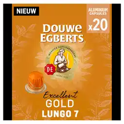 PLUS Douwe Egberts Excellent gold capsules aanbieding