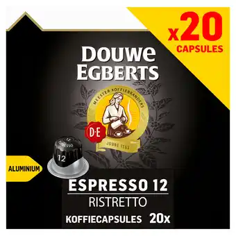 PLUS Douwe Egberts Capsules espresso 12 ristretto aanbieding