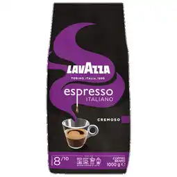 PLUS Lavazza Espresso Italiano cremoso koffiebonen aanbieding