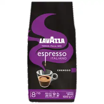 PLUS Lavazza Espresso Italiano cremoso koffiebonen aanbieding