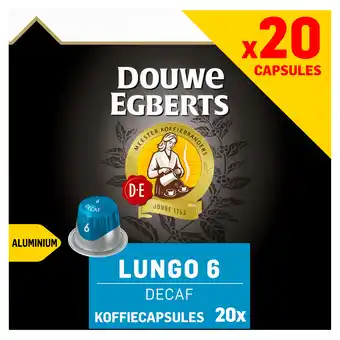 PLUS Douwe Egberts Capsules lungo 6 decaf aanbieding