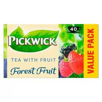 PLUS Pickwick Bosvruchten fruit thee VDP aanbieding