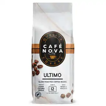 PLUS Café Nova Koffiebonen ultimo sterkte 12 aanbieding