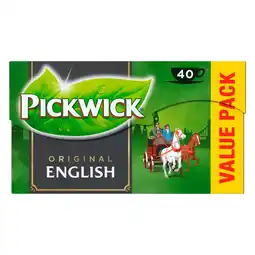 PLUS Pickwick English zwarte thee voordeelpak aanbieding