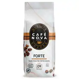 PLUS Café Nova Koffiebonen forte sterkte 9 aanbieding