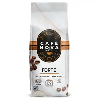 PLUS Café Nova Koffiebonen forte sterkte 9 aanbieding