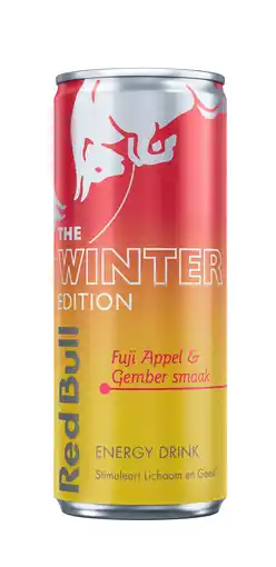 PLUS Red Bull Energy drink winter edition aanbieding