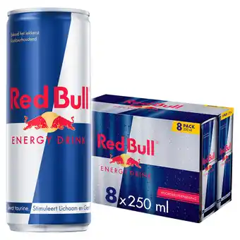 PLUS Red Bull Energydrink 8-pack aanbieding