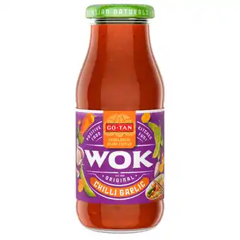 PLUS Go-Tan Woksaus chili garlic aanbieding