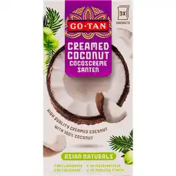 PLUS Go-Tan Kokoscreme (santen) all natural aanbieding