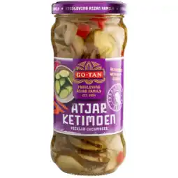 PLUS Go-Tan Atjar Ketimoen (komkommer) aanbieding