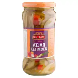 PLUS Go-Tan Atjar Ketimoen (komkommer) aanbieding