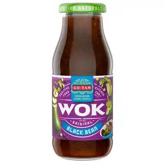 PLUS Go-Tan Woksaus black bean all natural aanbieding