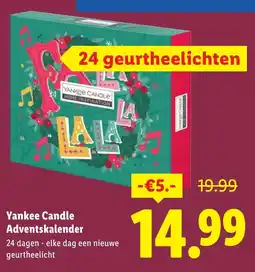 Lidl Yankee Candle Adventskalender aanbieding