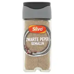PLUS Silvo Peper zwart gemalen aanbieding