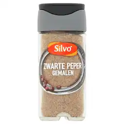 PLUS Silvo Peper zwart gemalen aanbieding